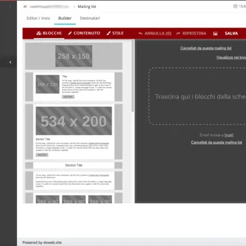 Integrazione newsletter